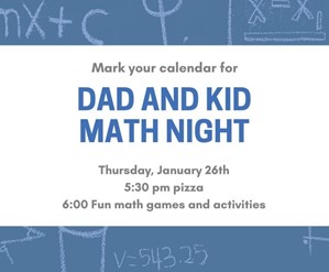 Dad and Kid Math Night